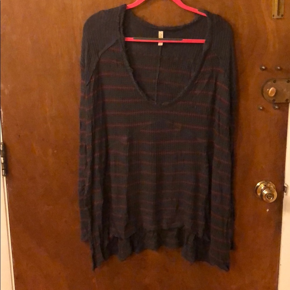 Free people long sleeve knit